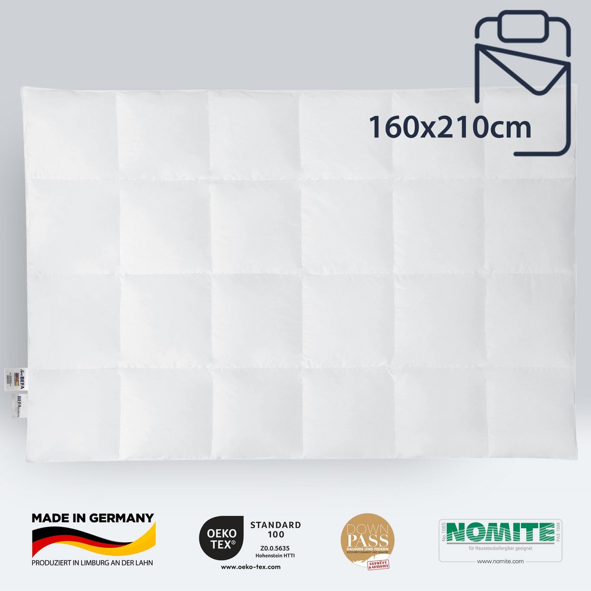 Primaloft Bio Bettdecke, 100% Primaloft Bio - Winterdecken - Anonia