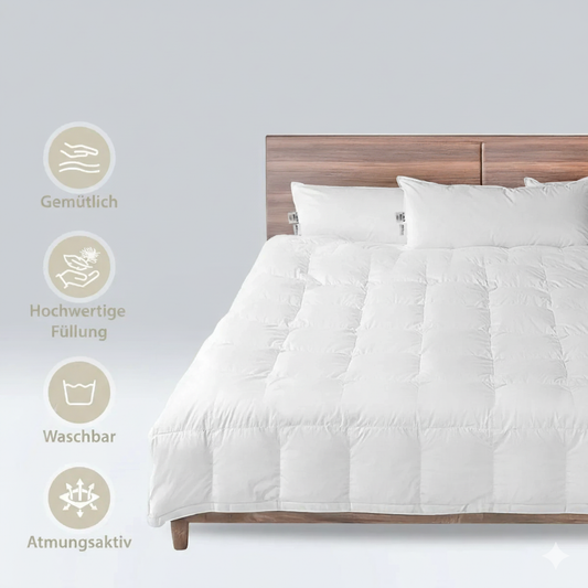Daunendecke – 60% Daune, Sommerdecke - Anonia