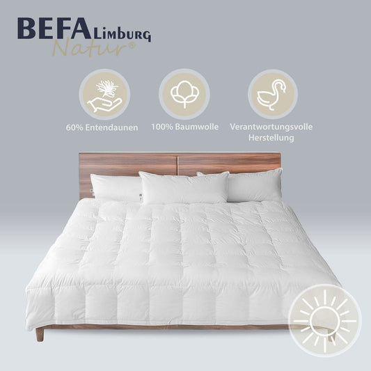 Daunendecke – 60% Daune, Sommerdecke - Anonia