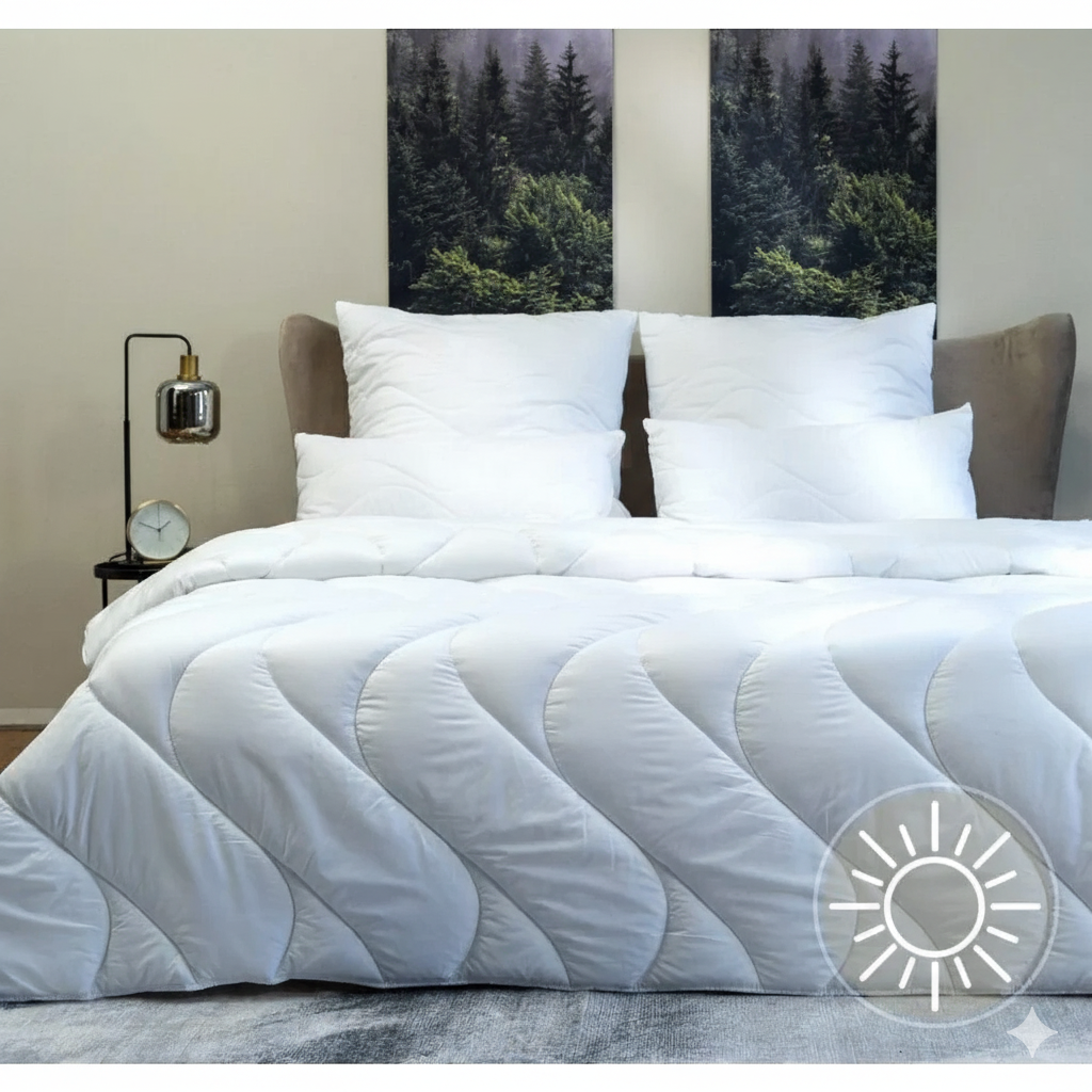 Mikrofaser Bettdecke mit Aloe Vera - Sommerdecke - Anonia