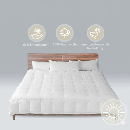 Daunendecke – 60% Daune, Sommerdecke - Anonia