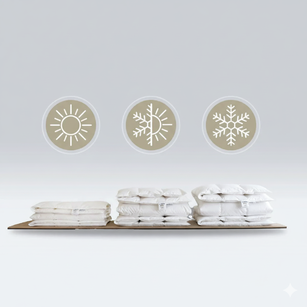 Gänsedaunendecke – 90% Gänsedaune, Sommerdecke - Anonia