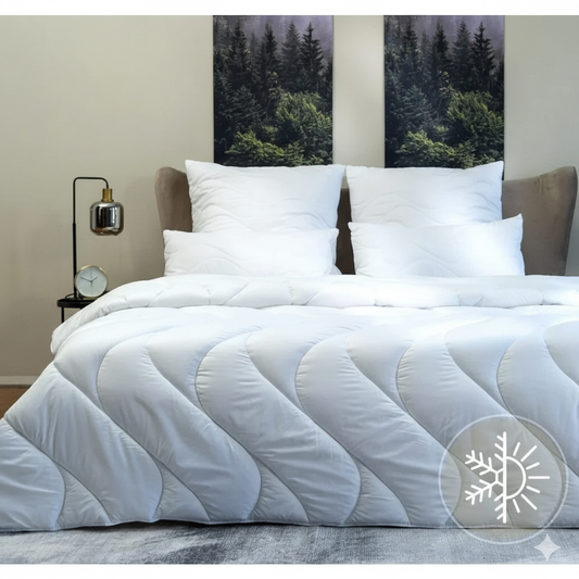 Mikrofaser Bettdecke mit Aloe Vera - 4 Jahreszeiten - Anonia