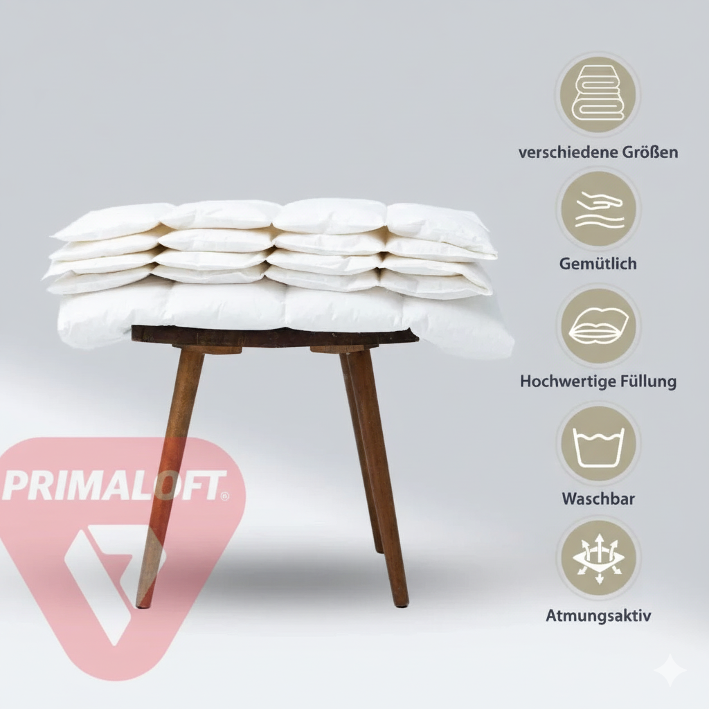 Primaloft Bio Bettdecke, 100% Primaloft Bio - Sommerdecke - Anonia