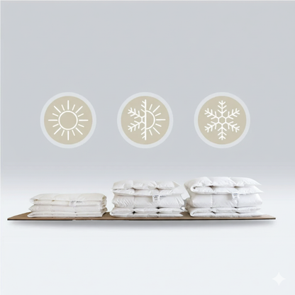 Daunendecke – 60% Daune, Sommerdecke - Anonia