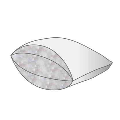 3-Kammer Kopfkissen 80x80 cm - Anonia